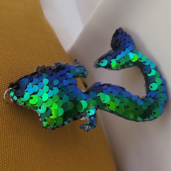 Mermaid Sequin Keyring - Picture 5 of 7